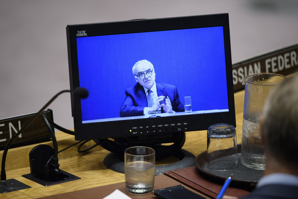 UN Security Council briefing on Libya (UN Photo/Loey Felipe)