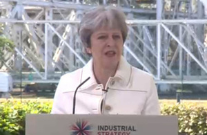 Read the ‘PM speech on science and modern Industrial Strategy: 21 May 2018’ article