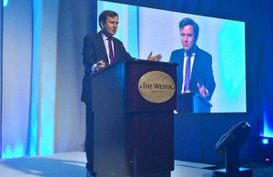 Minister Greg Hands at the BTI Forum