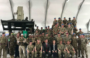 UK Minister for Armed Forces visit to Somalia