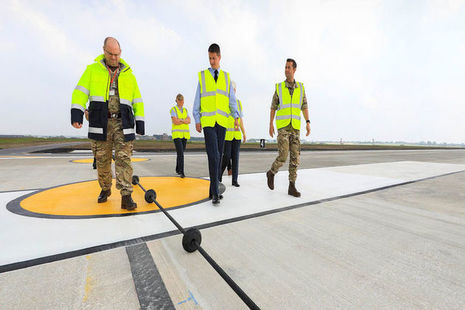 Read the Ready for F-35s: runway resurfaced at RAF Marham article