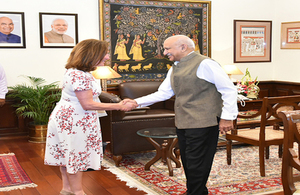 Baroness Williams visits India