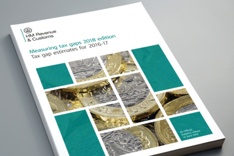 Front cover of 'Measuring tax gaps - 2018 edition'