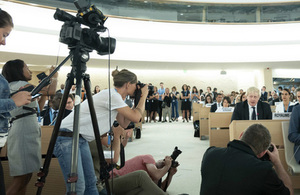 Read the ‘Speech by the Foreign Secretary to the UN Human Rights Council’ article