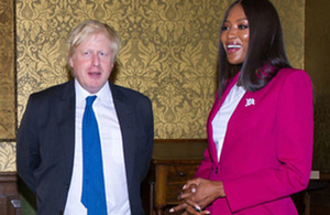 Read the ‘Foreign Secretary & Naomi Campbell discuss girls' education’ article