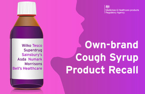 Cough syrup drug alert