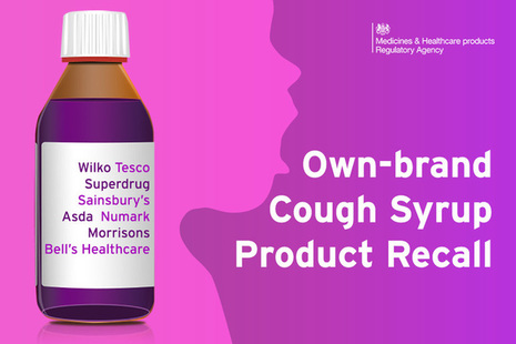 Cough syrup drug alert
