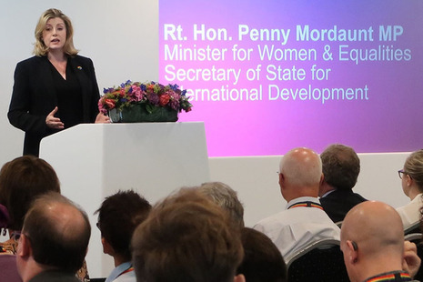 Minister for Women and Equalities Penny Mordaunt