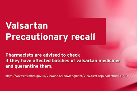 Precautionary pharmacy recall