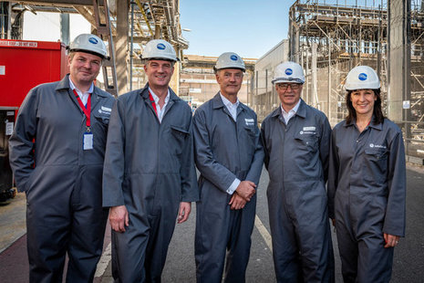 BEIS visit on the Sellafield site