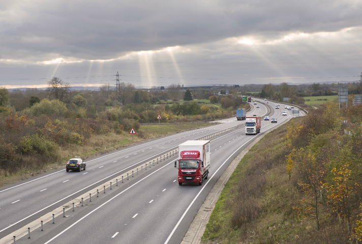 Image of a quiet road