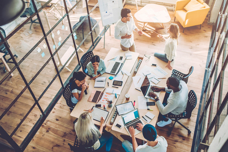 Collaborative workplace.
