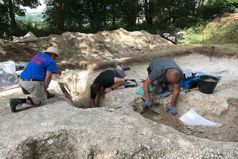 Read the Injured veterans and service personnel take part in excavation at Barrow Clump article