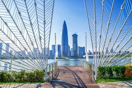 View from Shenzhen talent park