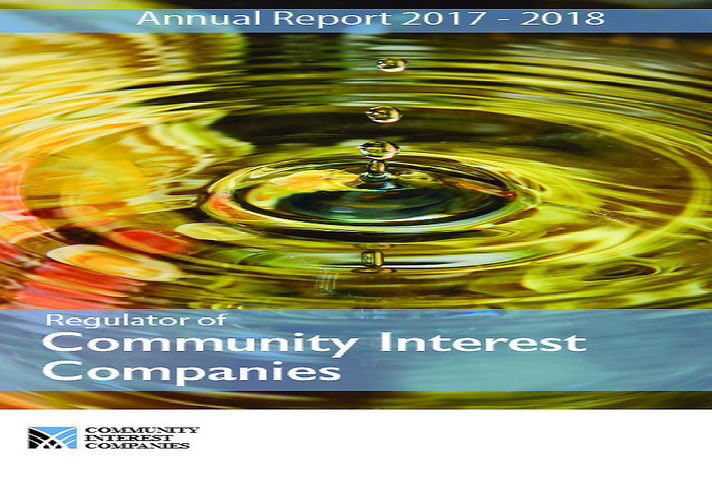 CIC Regulator: Annual Report 2017 to 2018