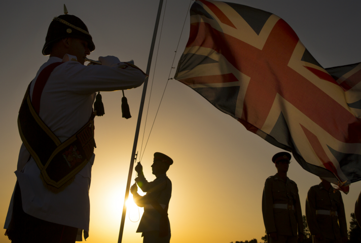 Sunset ceremony