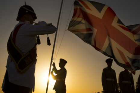 Sunset ceremony