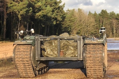 QinetiQ's autonomous vehicle