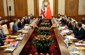 Foreign Secretary visits China