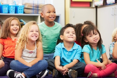 Children in a nursery school