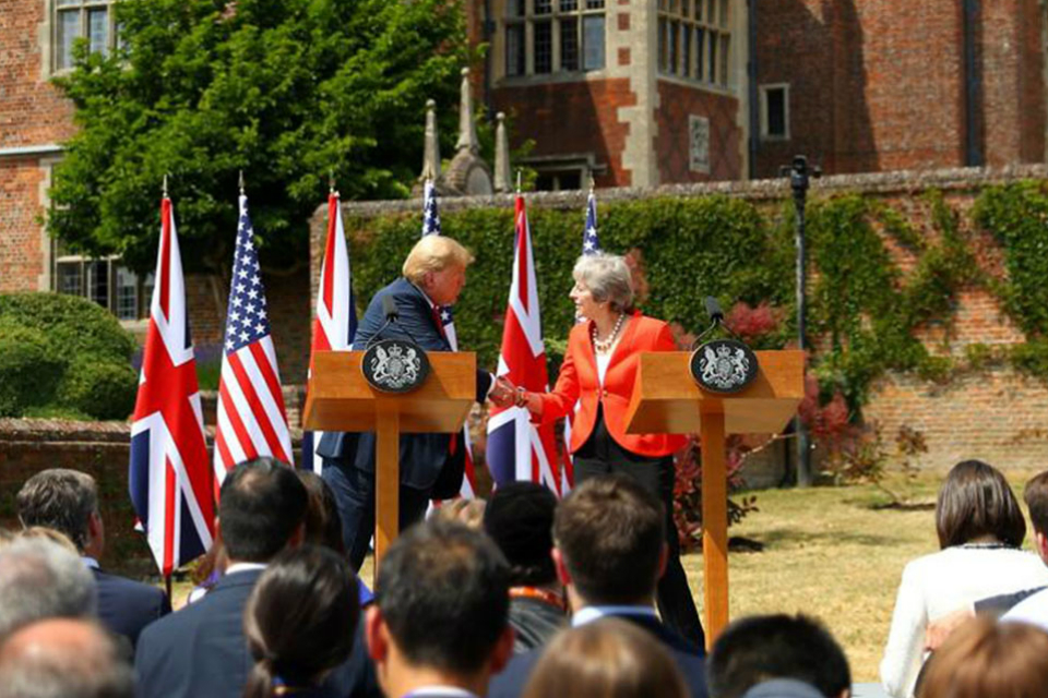 PM words at Chequers press conference: 13 July 2018