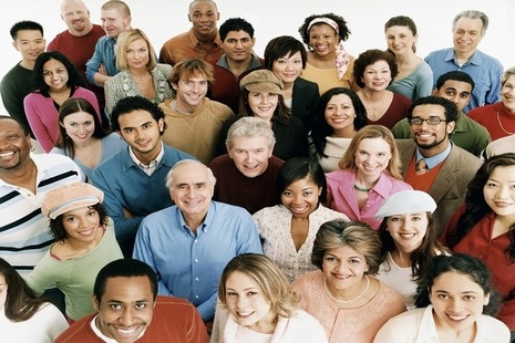 Diverse group of people