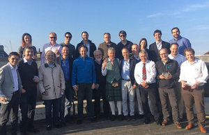 Members of the Chilean delegation