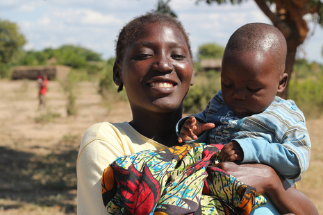 A mother with her child in Malawi. Picture: Lindsay Mgbor/DFID