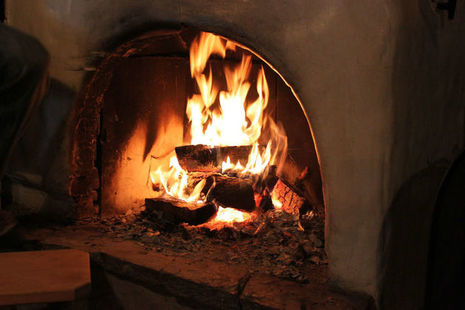 Open fire