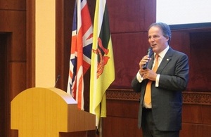 Minister of State for Asia and the Pacific highlights UK-Brunei relationship, EU exit and the UK's future relationship with ASEAN