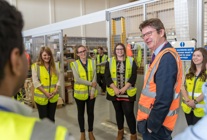 Greg Clark MP visiting Dounreay