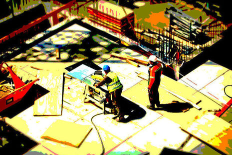 Image of a building site