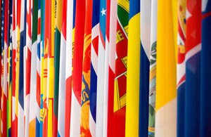 OSCE flags