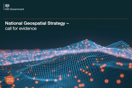 Geospatial Call For Evidence cover
