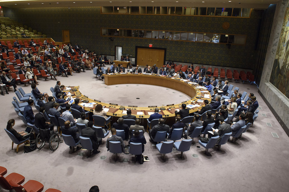 UN Security Council session on Nicaragua (UN Photo)