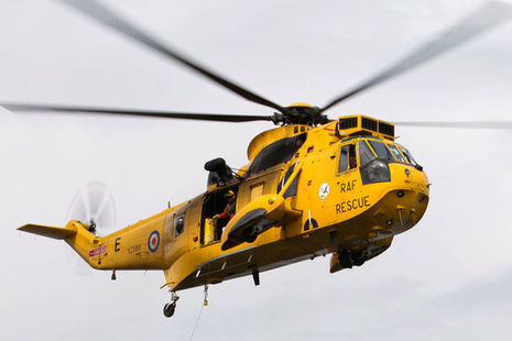 Sea King Helicopter, Crown Copyright, All rights reserved