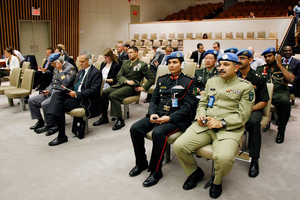 UN peacekeepers