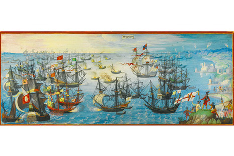 Spanish Armada painting