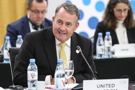 International Trade Minister Liam Fox attends the G20 trade and investment meeting in Argentina
