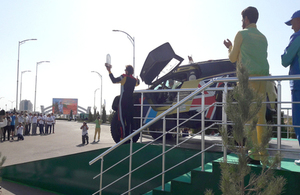 Amul-Hazar rally in Turkmenistan