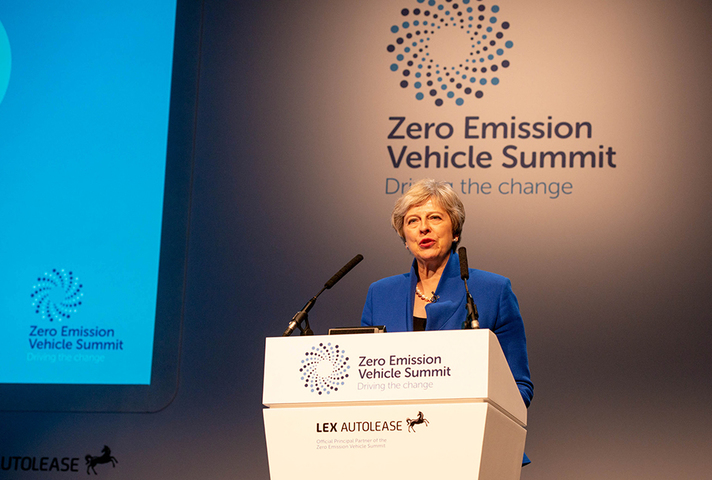Prime Minister at Zero Emission Vehicle Summit