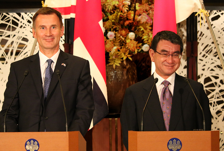 Jeremy Hunt takes forward ‘new era of friendship’ with Japan