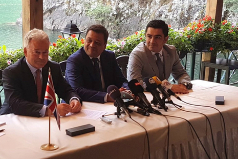 Minister for Europe visits Macedonia to kick off visit to Western Balkans