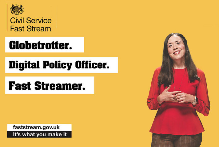 Helen Morris, a member of the Civil Service Fast Stream