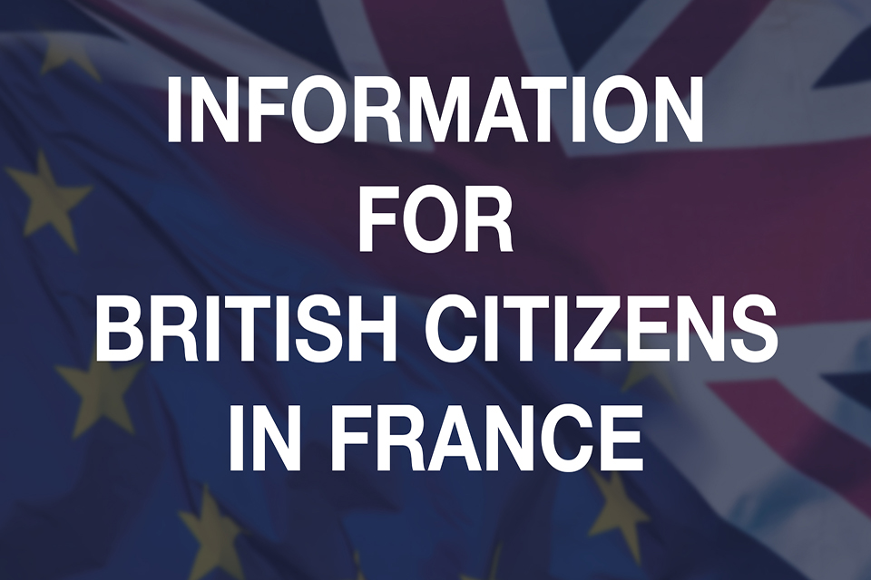 Information and events for British citizens in France