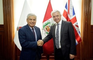 UK’s Trade Envoy to Peru arrives to inaugurate Joint Task Force