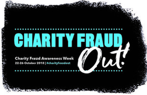 Charity fraud awareness week logo