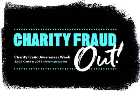 Charity fraud awareness week logo