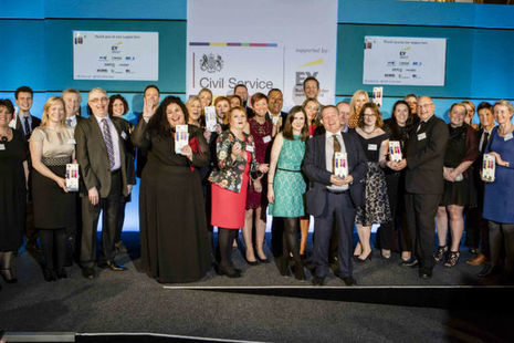Winners of the Civil Service Awards 2017