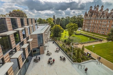 Royal Holloway University's Surrey campus.